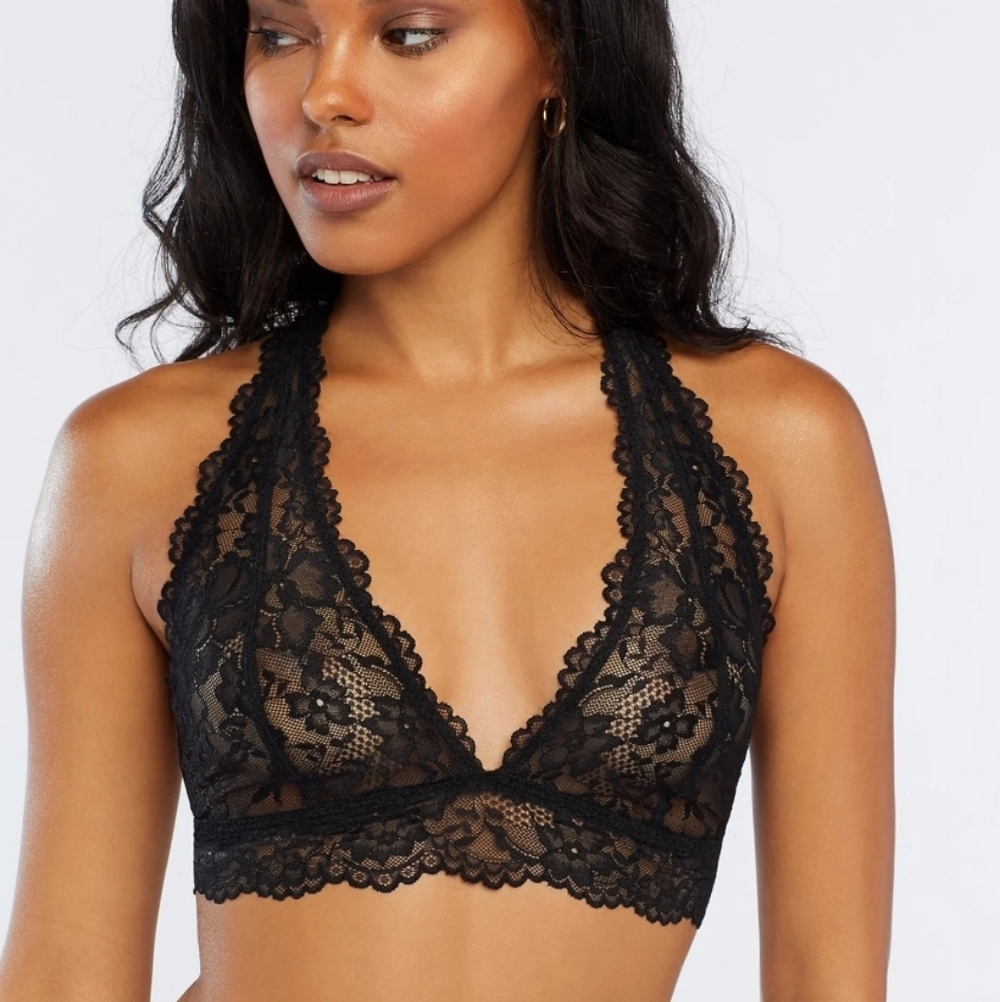 Savage x Fenty Floral Lace Racerback Bralette